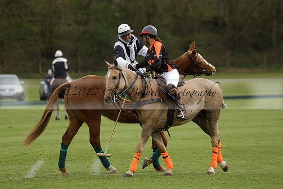 Four Quarters Black v Maiz Dulce in a Tyro Cup Polo match 2013.04.28