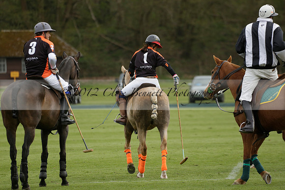 Four Quarters Black v Maiz Dulce in a Tyro Cup Polo match 2013.04.28