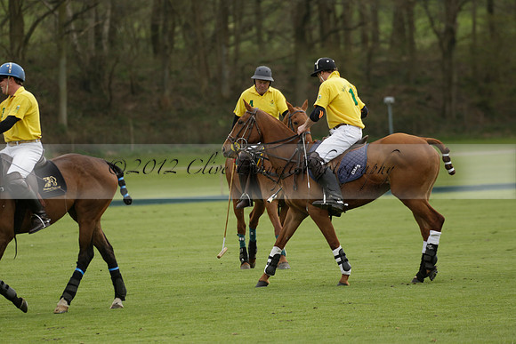 Four Quarters Black v Maiz Dulce in a Tyro Cup Polo match 2013.04.28