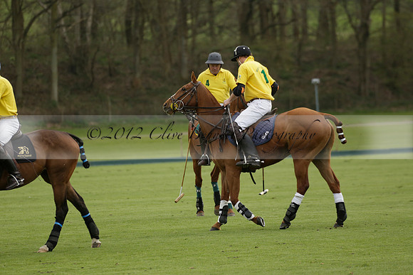 Four Quarters Black v Maiz Dulce in a Tyro Cup Polo match 2013.04.28