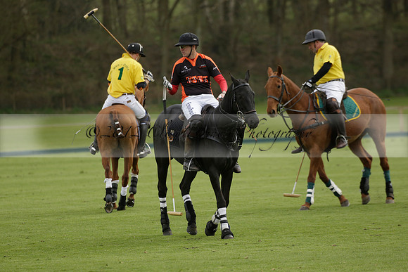 Four Quarters Black v Maiz Dulce in a Tyro Cup Polo match 2013.04.28