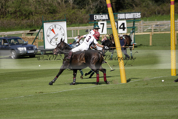 Enigma v Four Quarters Black Tyro Cup Polo match 2013.04.30