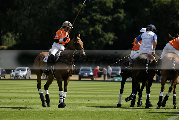 Cowdray Vikings v Los Hamblinos in the Bloom British Ladies Open Championship polo match 2013.07.20