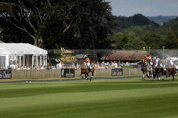 Cowdray Vikings v Los Hamblinos in the Bloom British Ladies Open Championship polo match 2013.07.20