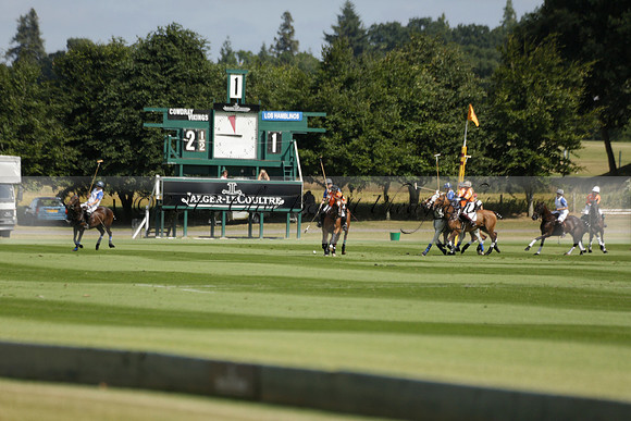 Cowdray Vikings v Los Hamblinos in the Bloom British Ladies Open Championship polo match 2013.07.20
