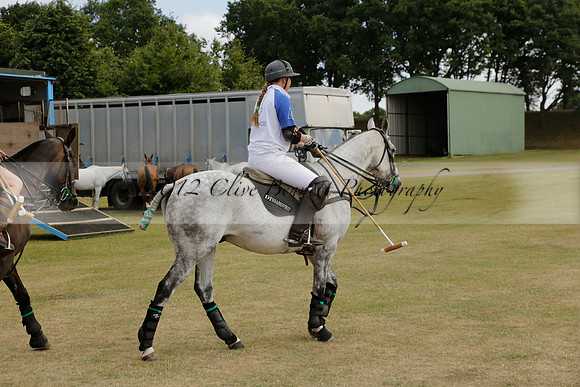 Cowdray Vikings v Los Hamblinos in the Bloom British Ladies Open Championship polo match 2013.07.20