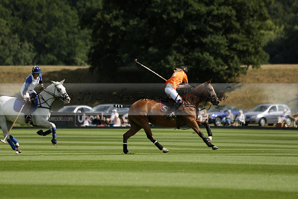 Cowdray Vikings v Los Hamblinos in the Bloom British Ladies Open Championship polo match 2013.07.20