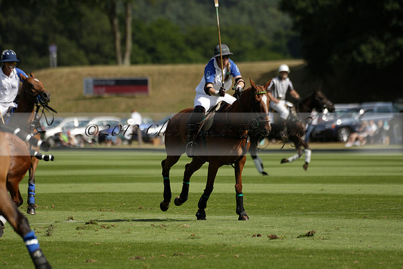 Cowdray Vikings v Los Hamblinos in the Bloom British Ladies Open Championship polo match 2013.07.20