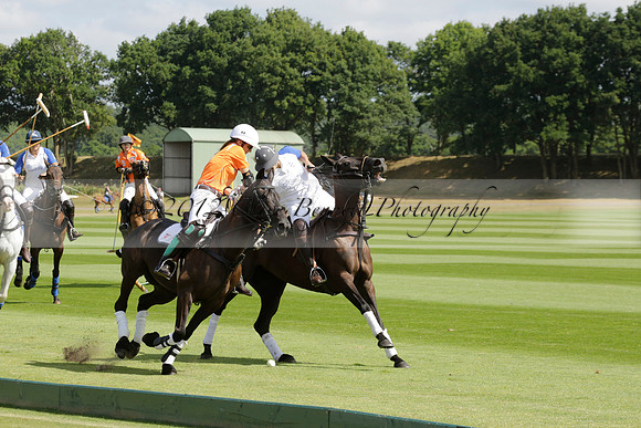 Cowdray Vikings v Los Hamblinos in the Bloom British Ladies Open Championship polo match 2013.07.20