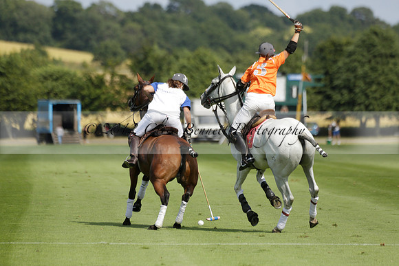 Cowdray Vikings v Los Hamblinos in the Bloom British Ladies Open Championship polo match 2013.07.20