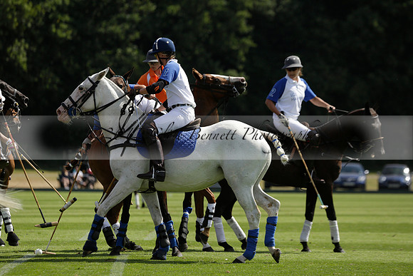 Cowdray Vikings v Los Hamblinos in the Bloom British Ladies Open Championship polo match 2013.07.20