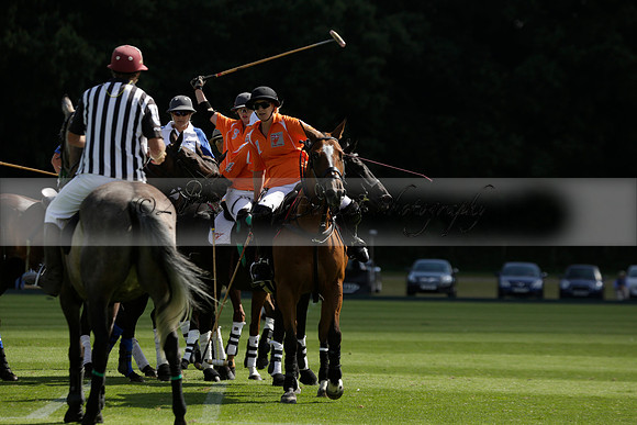 Cowdray Vikings v Los Hamblinos in the Bloom British Ladies Open Championship polo match 2013.07.20