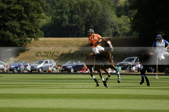 Cowdray Vikings v Los Hamblinos in the Bloom British Ladies Open Championship polo match 2013.07.20