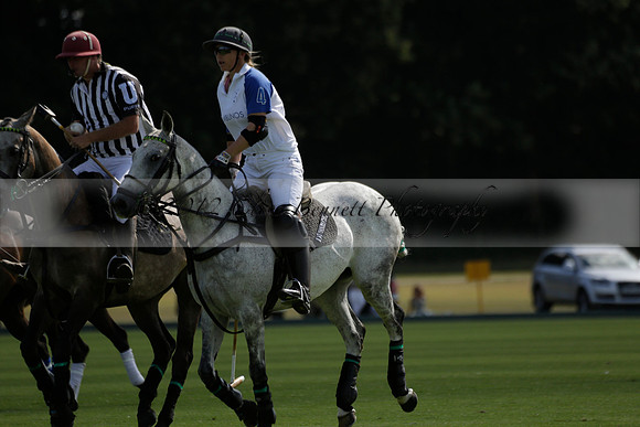 Cowdray Vikings v Los Hamblinos in the Bloom British Ladies Open Championship polo match 2013.07.20
