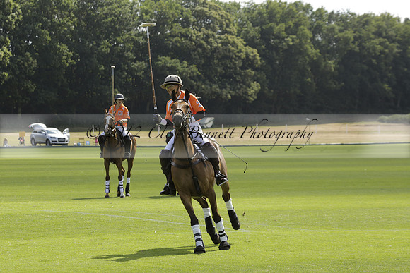 Cowdray Vikings v Los Hamblinos in the Bloom British Ladies Open Championship polo match 2013.07.20