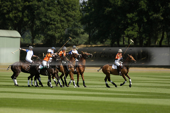 Cowdray Vikings v Los Hamblinos in the Bloom British Ladies Open Championship polo match 2013.07.20