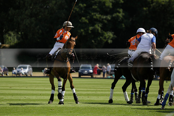 Cowdray Vikings v Los Hamblinos in the Bloom British Ladies Open Championship polo match 2013.07.20