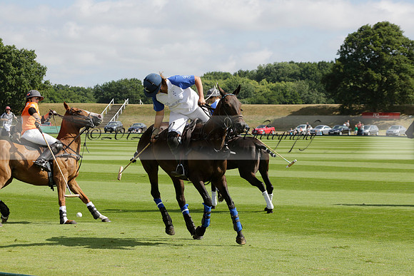Cowdray Vikings v Los Hamblinos in the Bloom British Ladies Open Championship polo match 2013.07.20