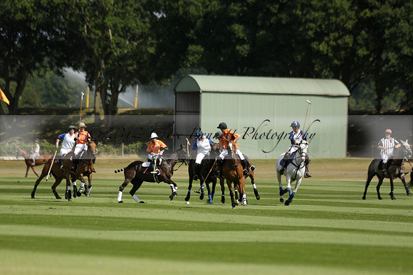 Cowdray Vikings v Los Hamblinos in the Bloom British Ladies Open Championship polo match 2013.07.20