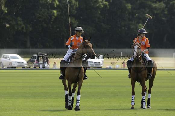 Cowdray Vikings v Los Hamblinos in the Bloom British Ladies Open Championship polo match 2013.07.20