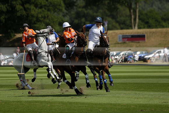 Cowdray Vikings v Los Hamblinos in the Bloom British Ladies Open Championship polo match 2013.07.20