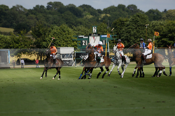 Cowdray Vikings v Los Hamblinos in the Bloom British Ladies Open Championship polo match 2013.07.20