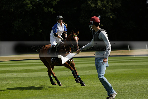 Cowdray Vikings v Los Hamblinos in the Bloom British Ladies Open Championship polo match 2013.07.20