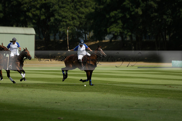 Cowdray Vikings v Los Hamblinos in the Bloom British Ladies Open Championship polo match 2013.07.20
