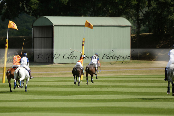 Cowdray Vikings v Los Hamblinos in the Bloom British Ladies Open Championship polo match 2013.07.20