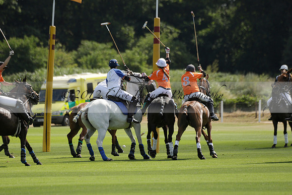 Cowdray Vikings v Los Hamblinos in the Bloom British Ladies Open Championship polo match 2013.07.20