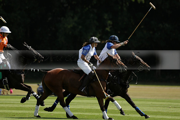 Cowdray Vikings v Los Hamblinos in the Bloom British Ladies Open Championship polo match 2013.07.20