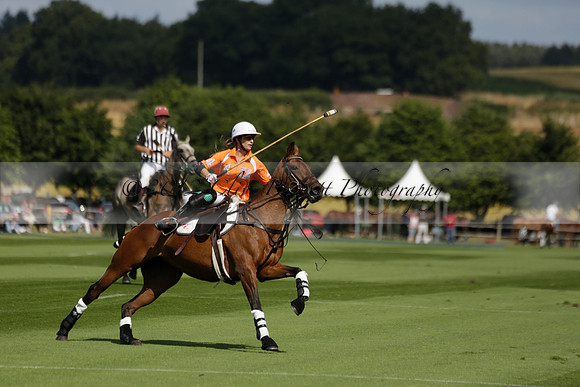 Cowdray Vikings v Los Hamblinos in the Bloom British Ladies Open Championship polo match 2013.07.20