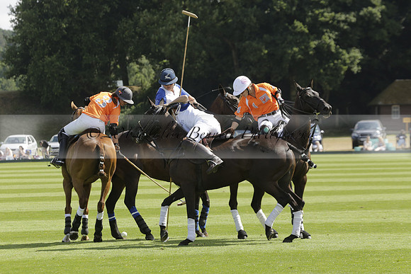 Cowdray Vikings v Los Hamblinos in the Bloom British Ladies Open Championship polo match 2013.07.20