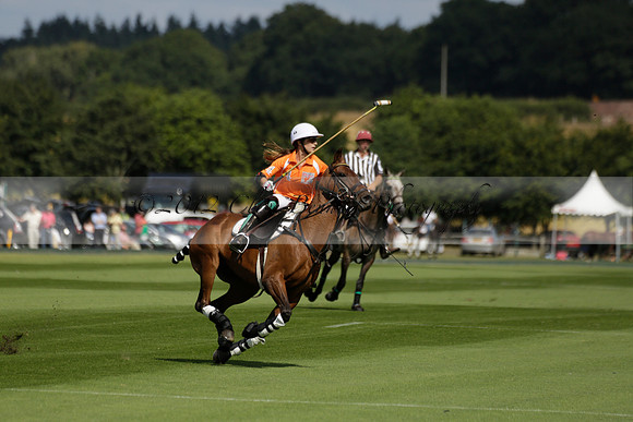 Cowdray Vikings v Los Hamblinos in the Bloom British Ladies Open Championship polo match 2013.07.20
