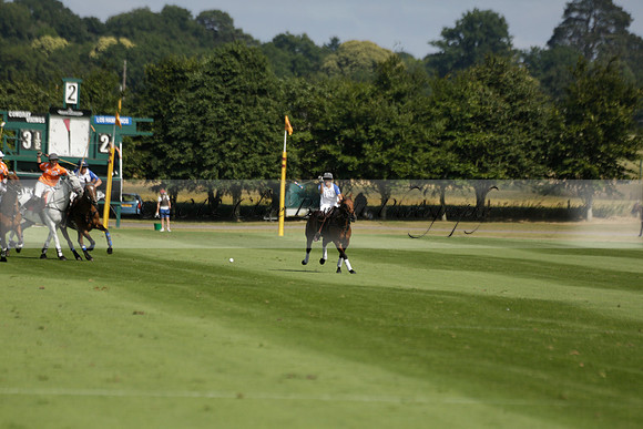 Cowdray Vikings v Los Hamblinos in the Bloom British Ladies Open Championship polo match 2013.07.20