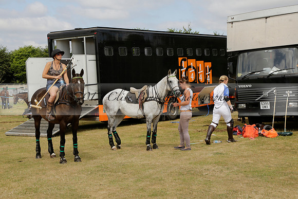 Cowdray Vikings v Los Hamblinos in the Bloom British Ladies Open Championship polo match 2013.07.20