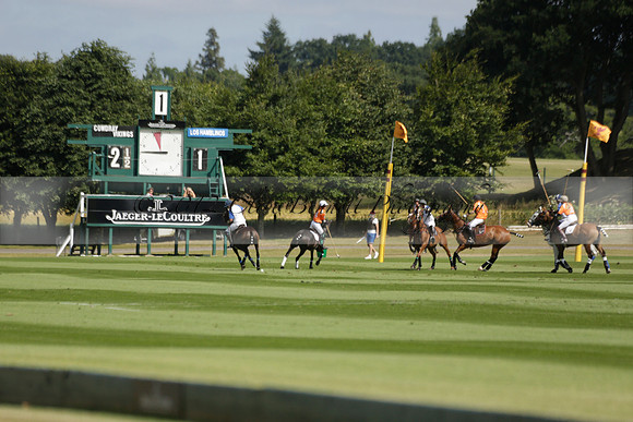 Cowdray Vikings v Los Hamblinos in the Bloom British Ladies Open Championship polo match 2013.07.20