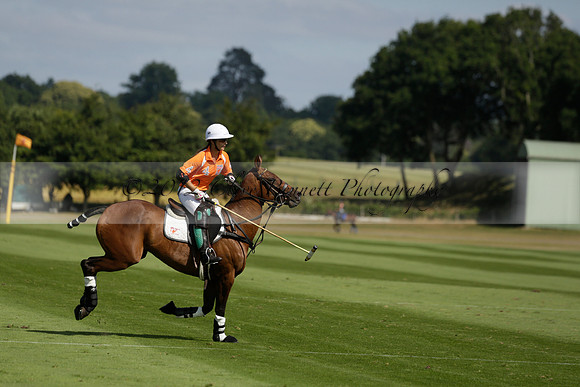 Cowdray Vikings v Los Hamblinos in the Bloom British Ladies Open Championship polo match 2013.07.20