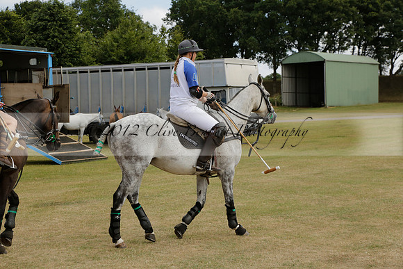 Cowdray Vikings v Los Hamblinos in the Bloom British Ladies Open Championship polo match 2013.07.20