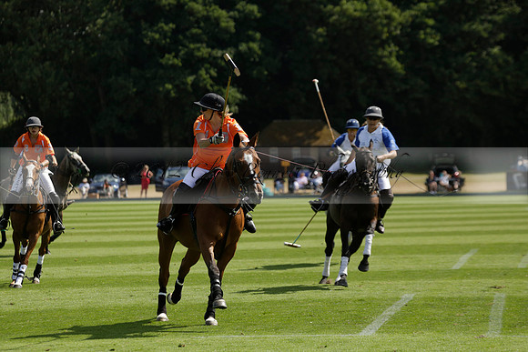 Cowdray Vikings v Los Hamblinos in the Bloom British Ladies Open Championship polo match 2013.07.20