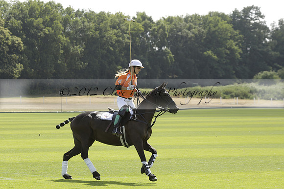 Cowdray Vikings v Los Hamblinos in the Bloom British Ladies Open Championship polo match 2013.07.20