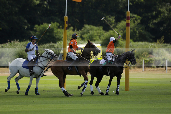 Cowdray Vikings v Los Hamblinos in the Bloom British Ladies Open Championship polo match 2013.07.20