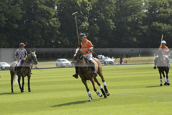 Cowdray Vikings v Los Hamblinos in the Bloom British Ladies Open Championship polo match 2013.07.20