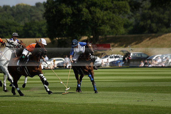 Cowdray Vikings v Los Hamblinos in the Bloom British Ladies Open Championship polo match 2013.07.20