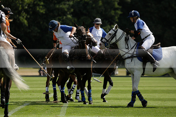 Cowdray Vikings v Los Hamblinos in the Bloom British Ladies Open Championship polo match 2013.07.20