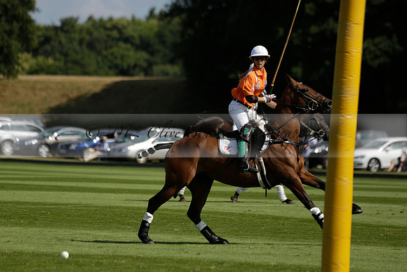 Cowdray Vikings v Los Hamblinos in the Bloom British Ladies Open Championship polo match 2013.07.20