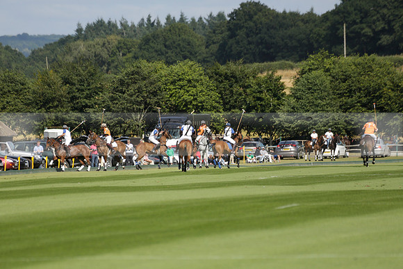 Cowdray Vikings v Los Hamblinos in the Bloom British Ladies Open Championship polo match 2013.07.20