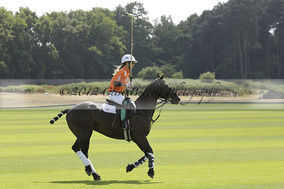 Cowdray Vikings v Los Hamblinos in the Bloom British Ladies Open Championship polo match 2013.07.20