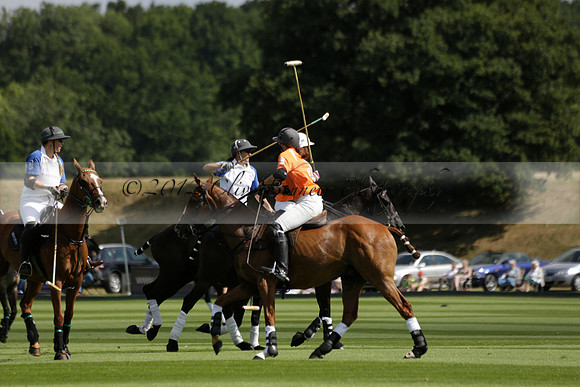 Cowdray Vikings v Los Hamblinos in the Bloom British Ladies Open Championship polo match 2013.07.20