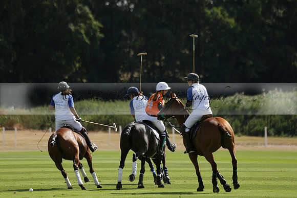 Cowdray Vikings v Los Hamblinos in the Bloom British Ladies Open Championship polo match 2013.07.20